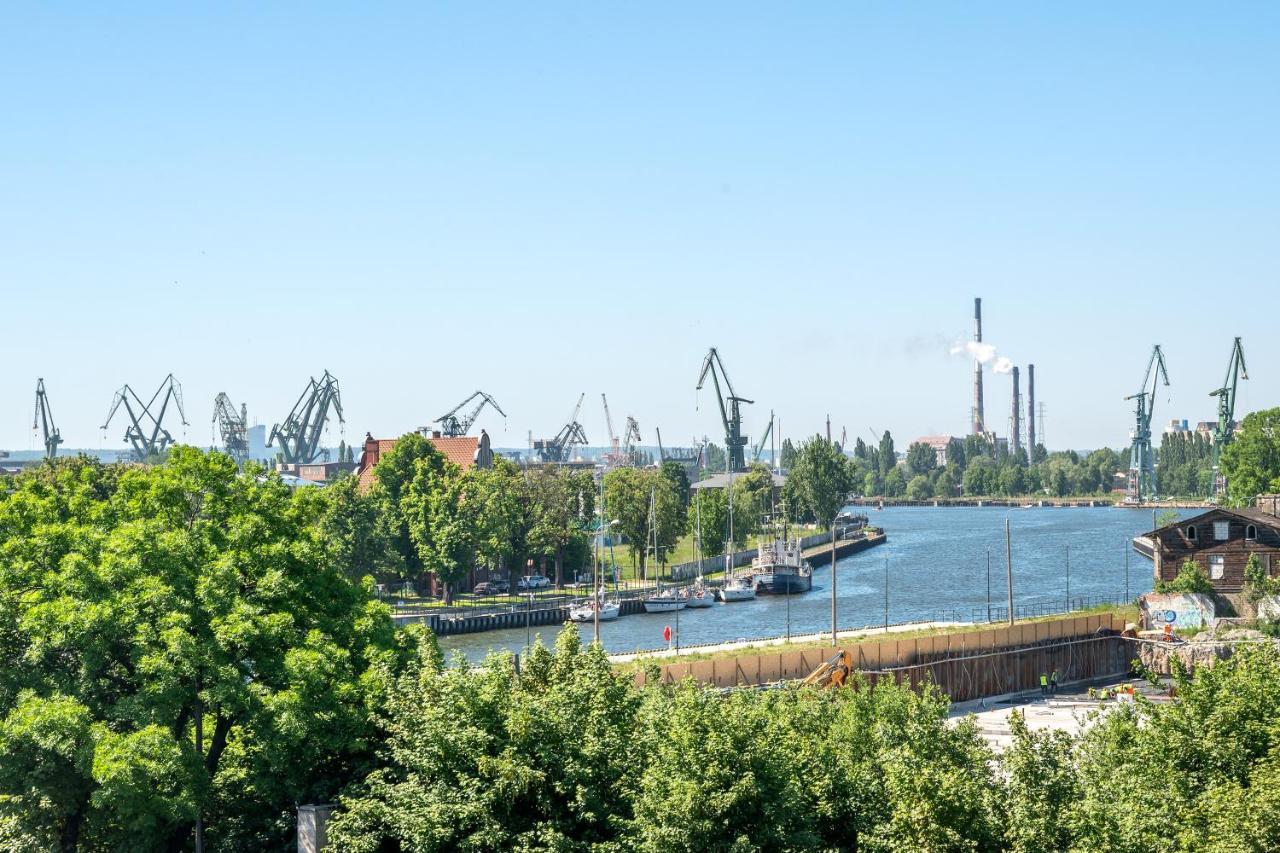 Nadmotlawie Riverside - Sauna, Gym & Parking By Downtown Apartments Danzig Exterior foto