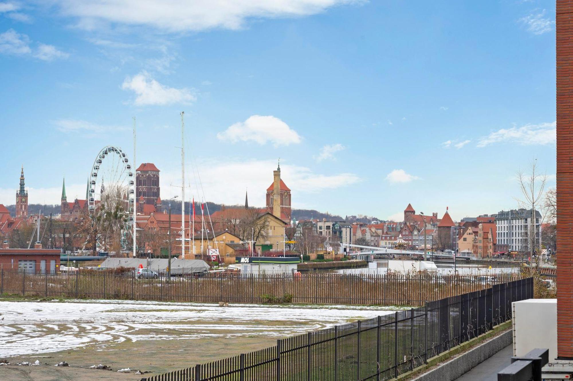 Nadmotlawie Riverside - Sauna, Gym & Parking By Downtown Apartments Danzig Exterior foto