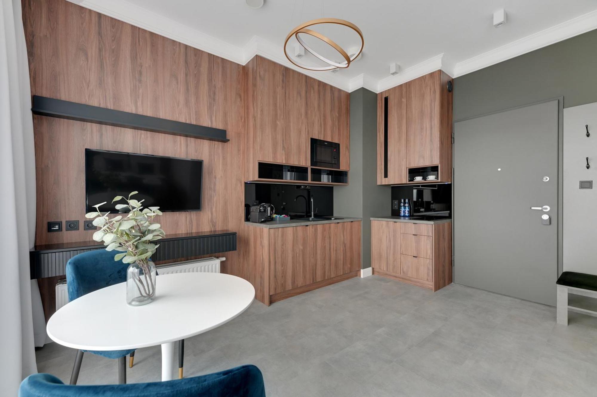Nadmotlawie Riverside - Sauna, Gym & Parking By Downtown Apartments Danzig Zimmer foto