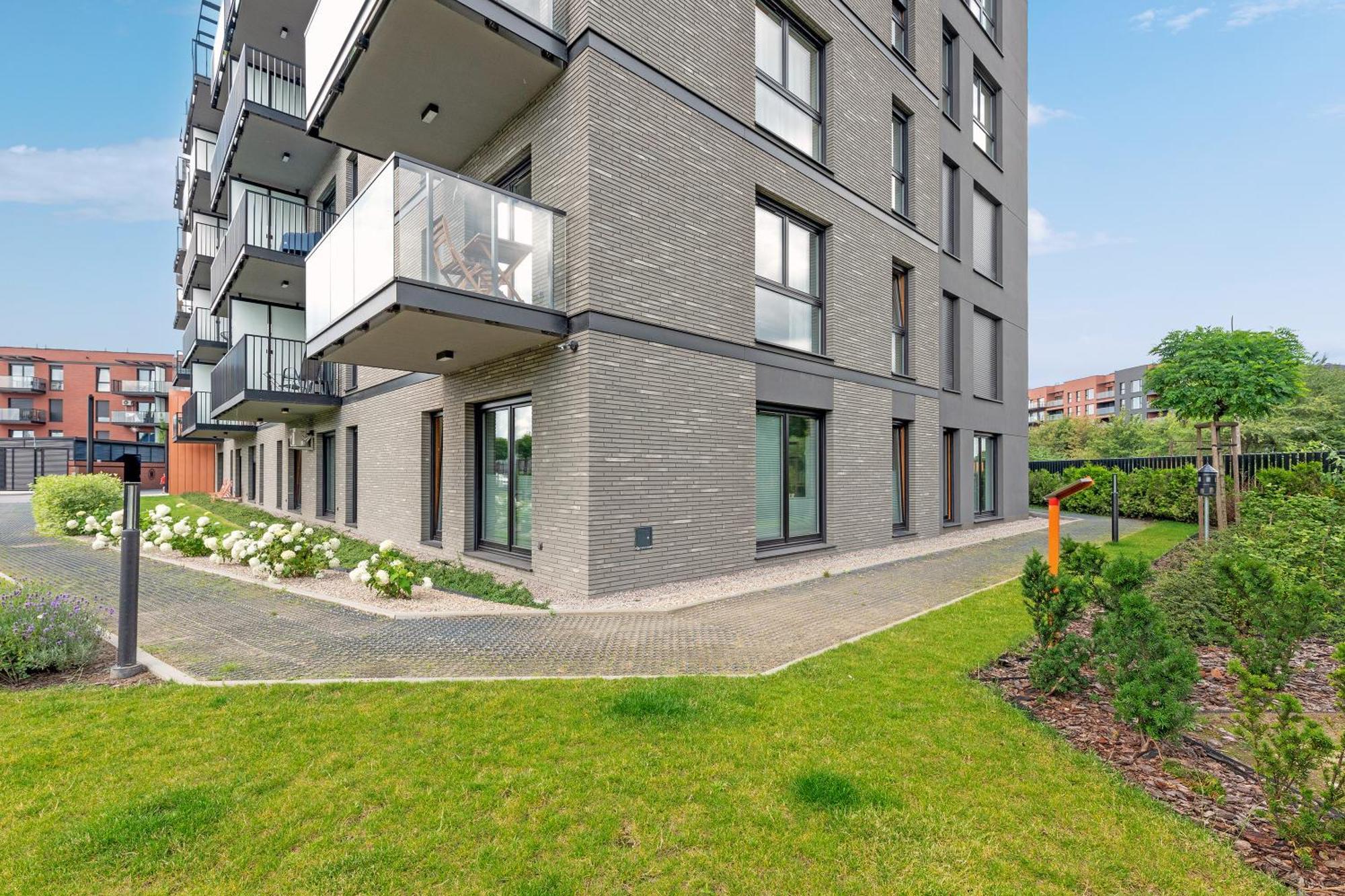 Nadmotlawie Riverside - Sauna, Gym & Parking By Downtown Apartments Danzig Exterior foto